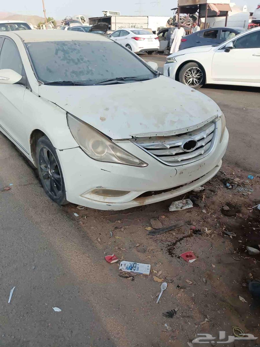 سوناتا موديل 2011 تشليح الحمدانية قطع غيار فقط64046723062657114