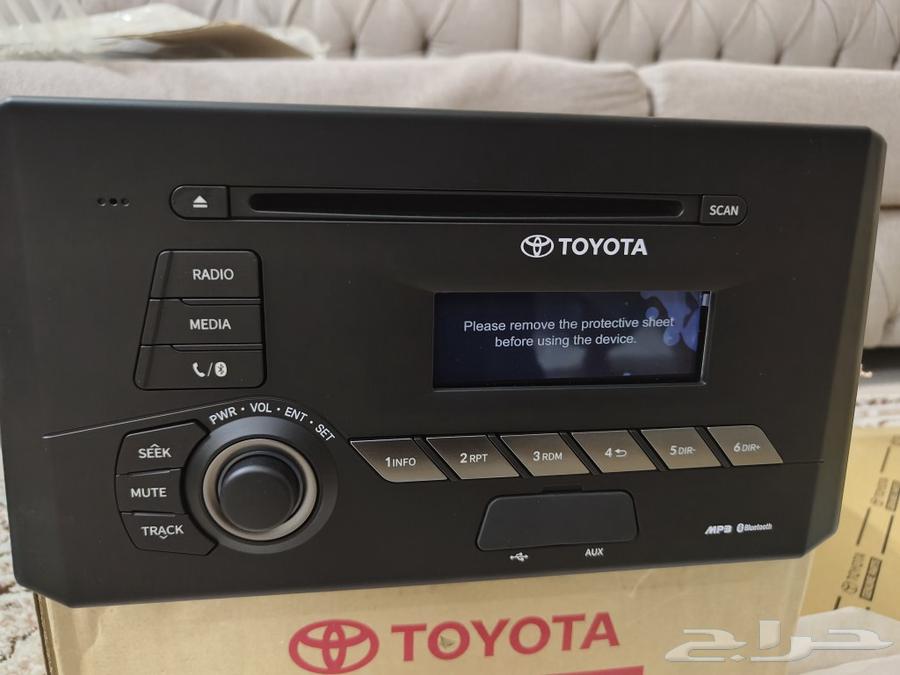 للبيع مسجل كورولا 2020 اصلي وكاله بكرتونه64407811083137110