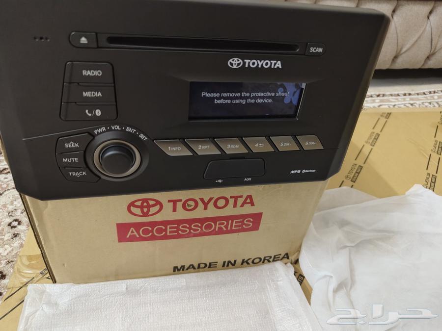 للبيع مسجل كورولا 2020 اصلي وكاله بكرتونه64407811083137111