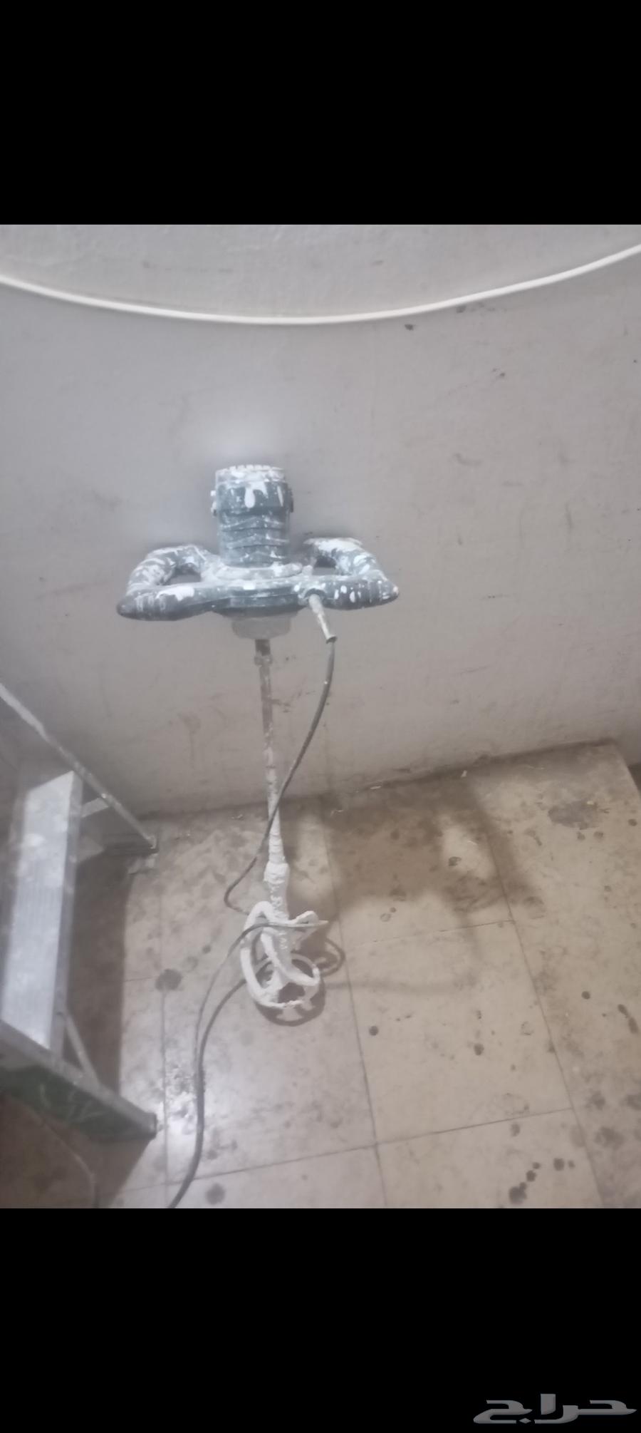 2سلم ودريل خلط وبكره 50متر اصلي 35064404708489603113