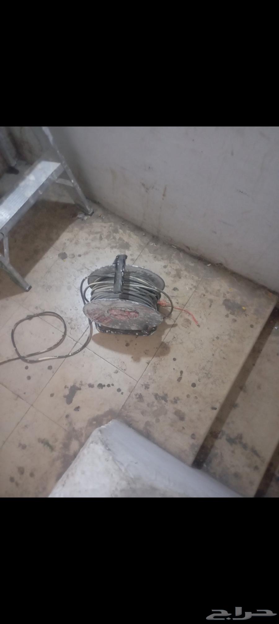 2سلم ودريل خلط وبكره 50متر اصلي 35064404708489603111