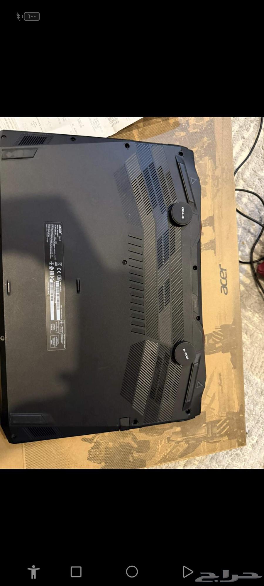 للبيع لابتوب Acer Nitro 5 شبه جديد (بضمان جرير   ا64231839134466113