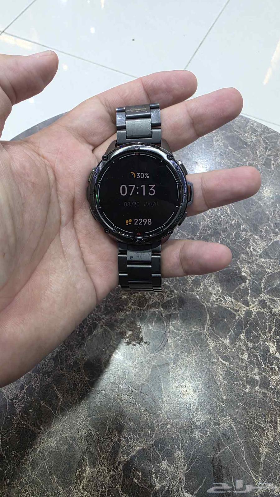 ساعة  وسبت تانك T3 الترا اصدار خاص GPS مقاس 47 مم - اسود64406220678530110