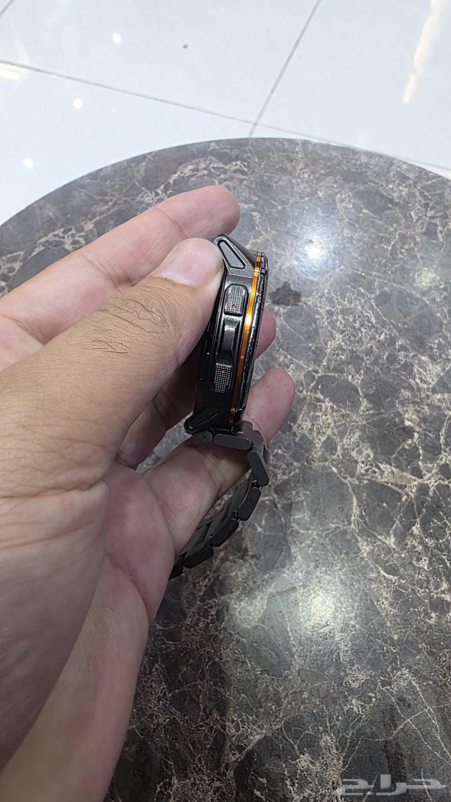 ساعة  وسبت تانك T3 الترا اصدار خاص GPS مقاس 47 مم - اسود64406220678530114