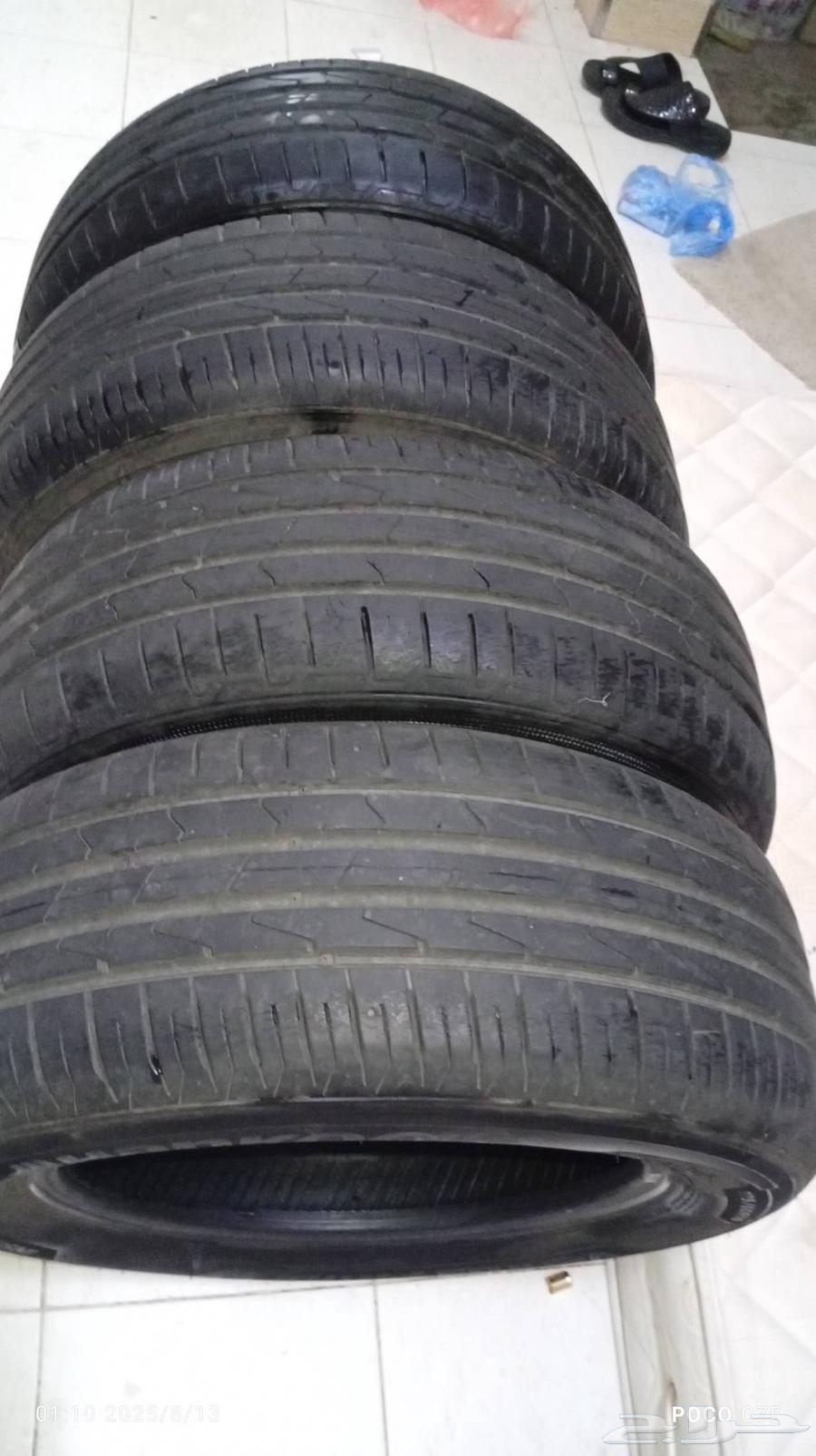 كفرات الفورد للبيع مقاس 16 في جده مستعمله الله يحفظ لي ياخذه64405292482691113