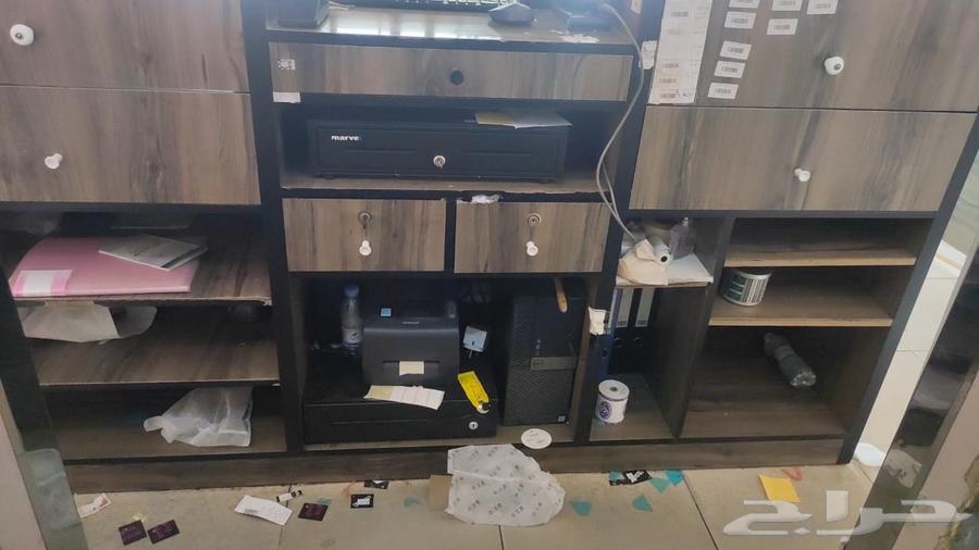 كاشير جديد بحاله ممتازه64227535316227110