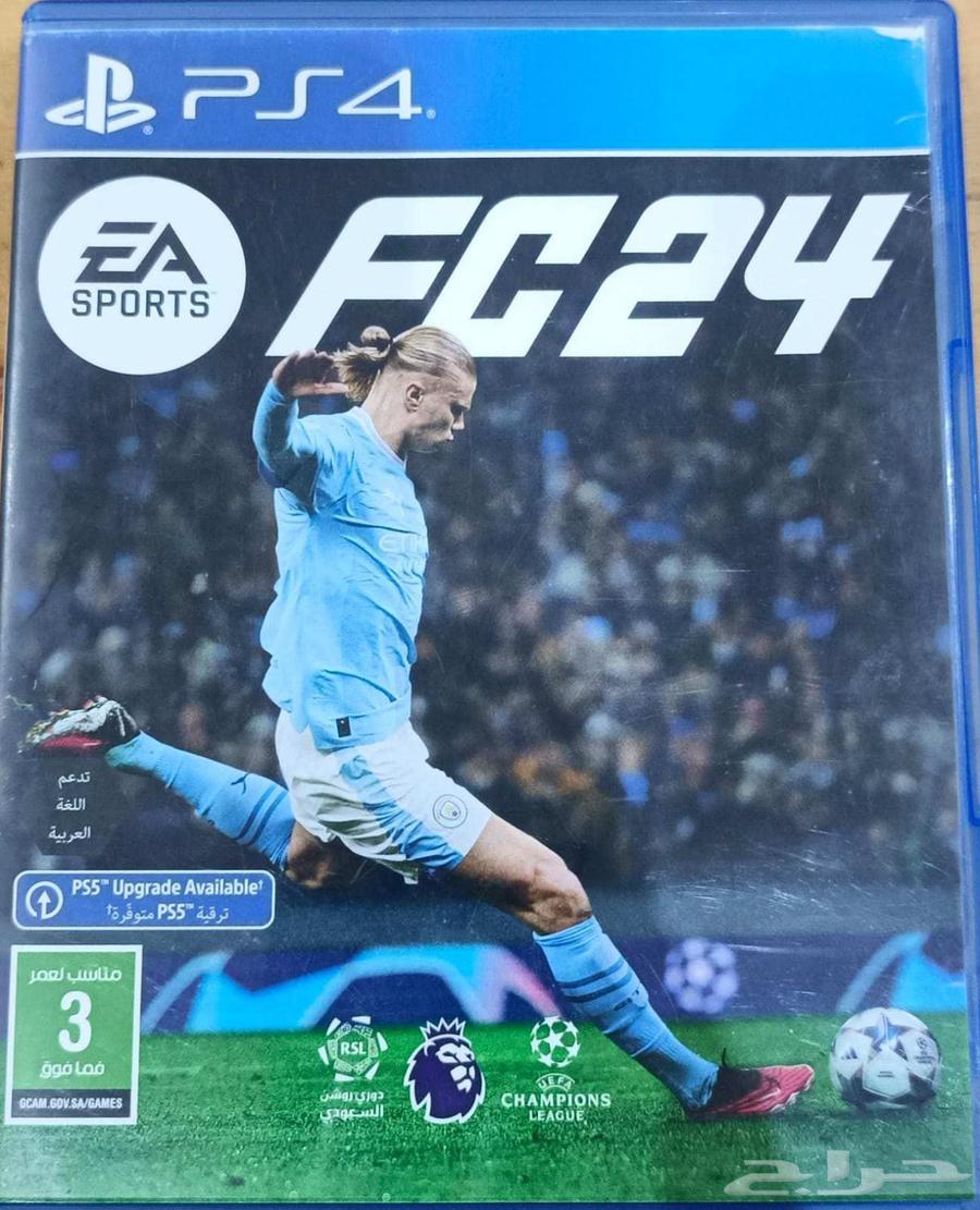 سيدي لعبة فيفا 24 لسوني 4 مستخدمة ونظيفة للبيع64222979457025110
