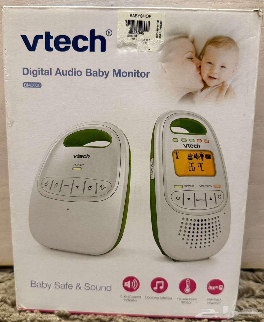 جهاز مراقبة الاطفال الصوتي من شركة vrech الرقمي المزود بشاشة64230303993730110