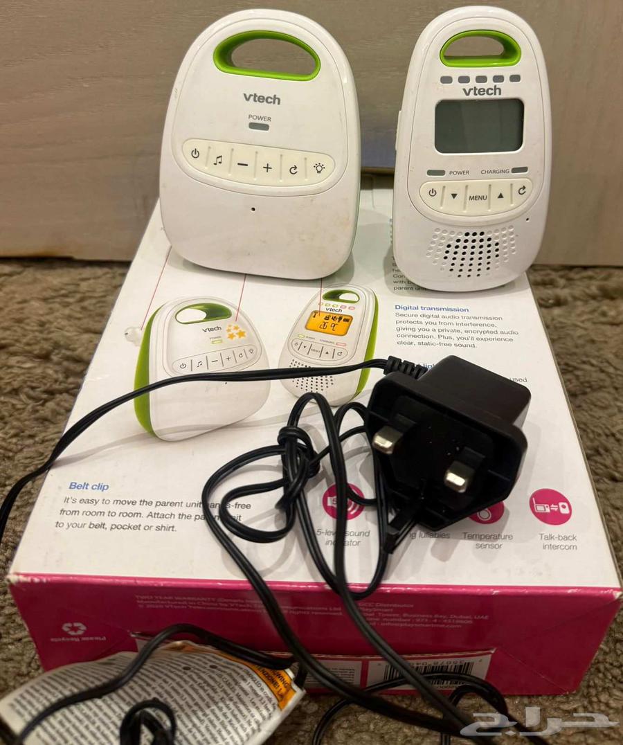 جهاز مراقبة الاطفال الصوتي من شركة vrech الرقمي المزود بشاشة64230303993730112