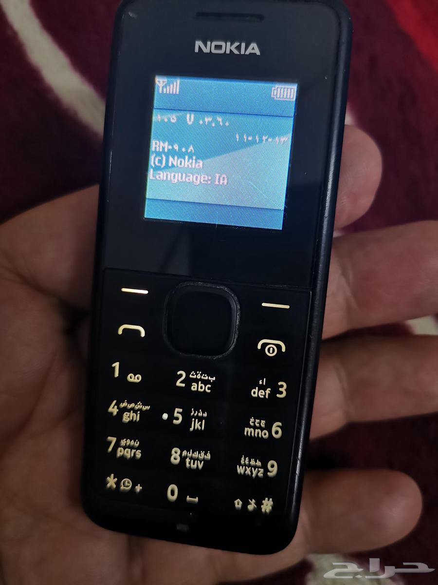 نوكيا 105 فيتنامي أصلي بحاله فوق الممتازه64221262710146112