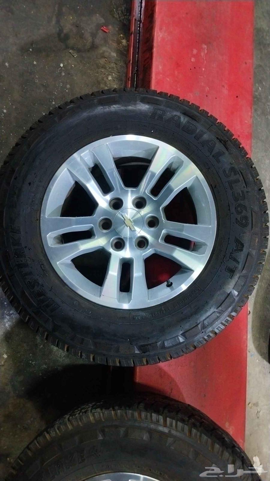 جنوط تاهو 2017 اصلي وكاله بكفرات وستليك64407545056003112