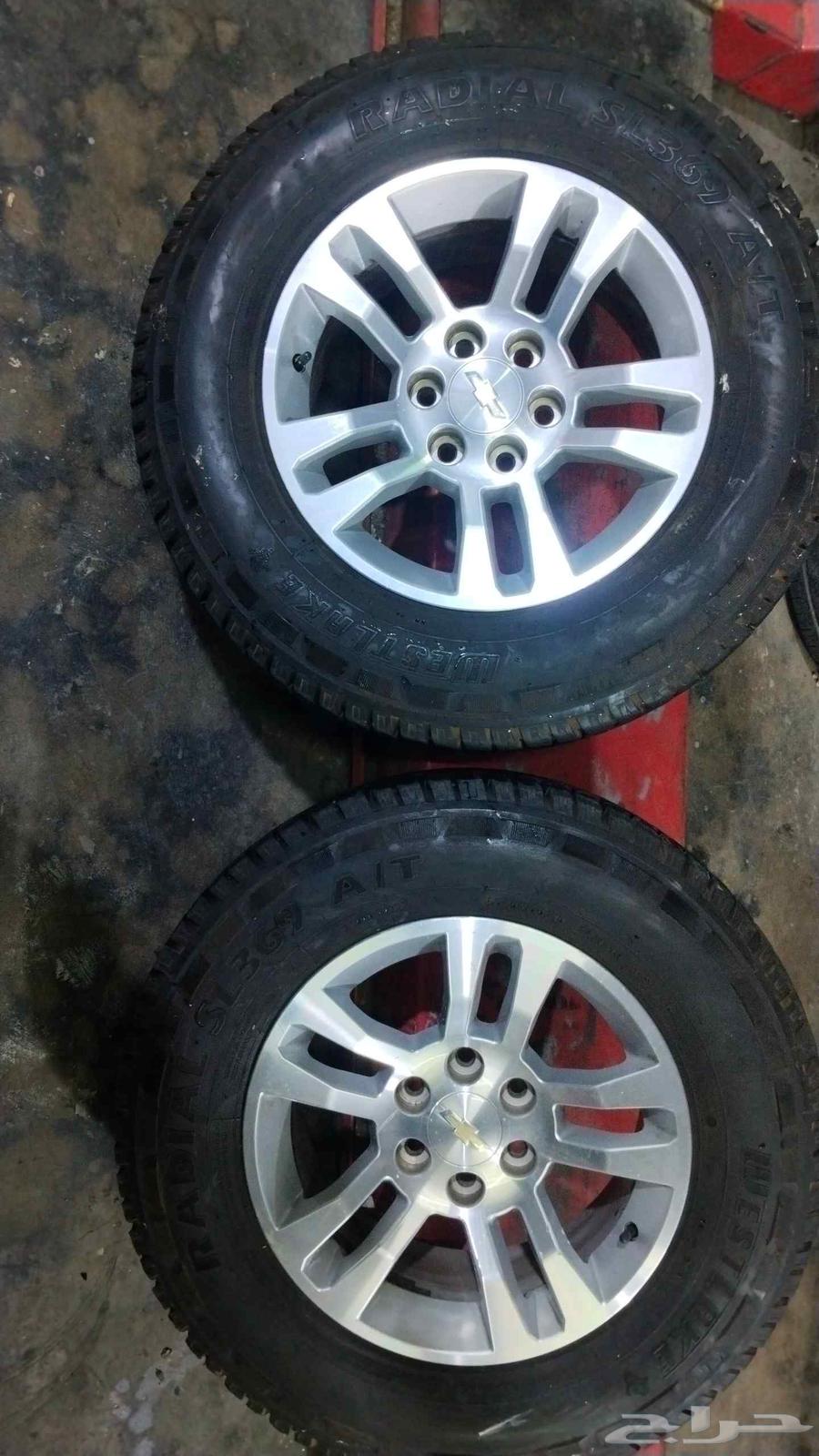 جنوط تاهو 2017 اصلي وكاله بكفرات وستليك64407545056003114