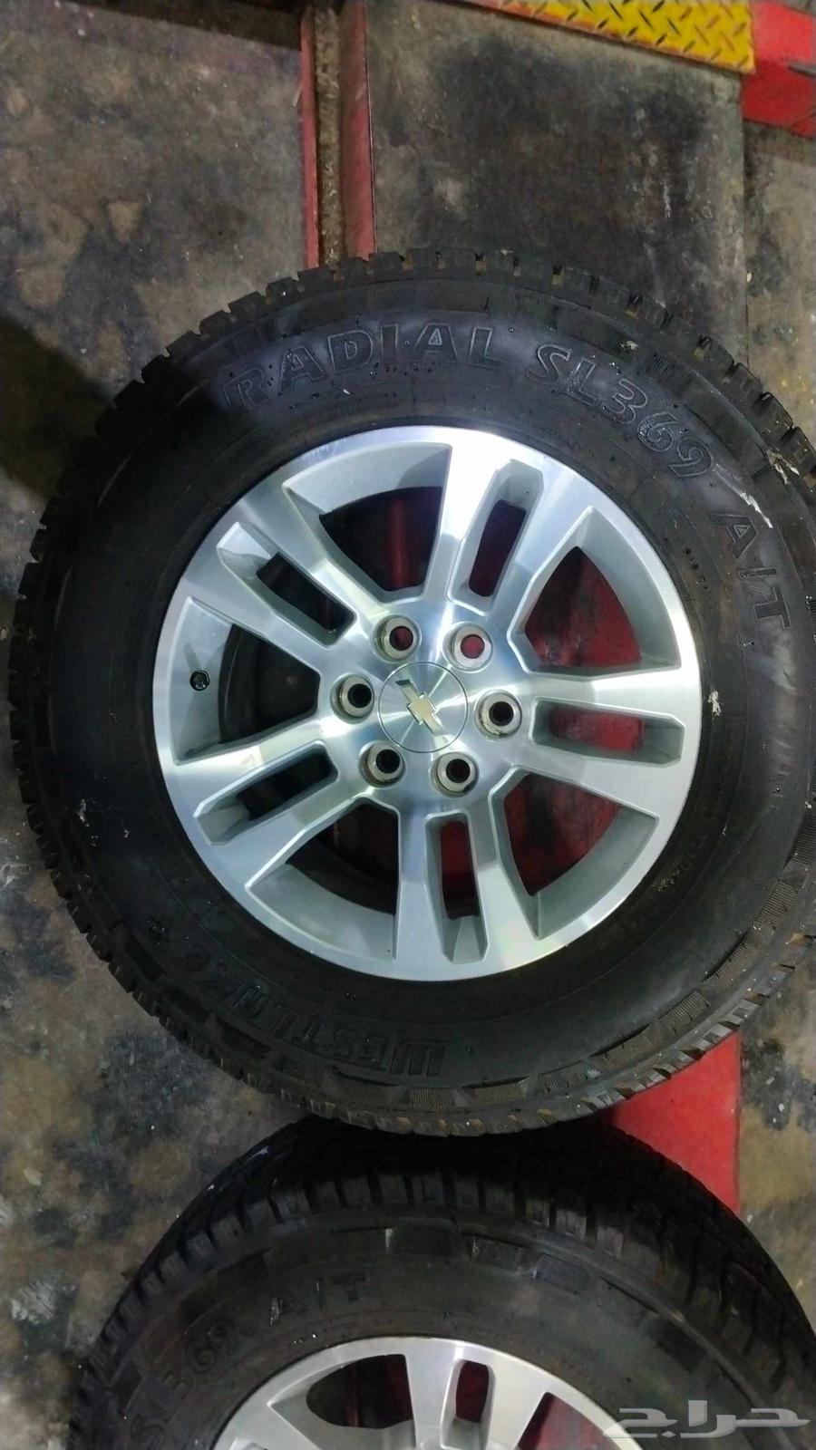 جنوط تاهو 2017 اصلي وكاله بكفرات وستليك64407545056003110