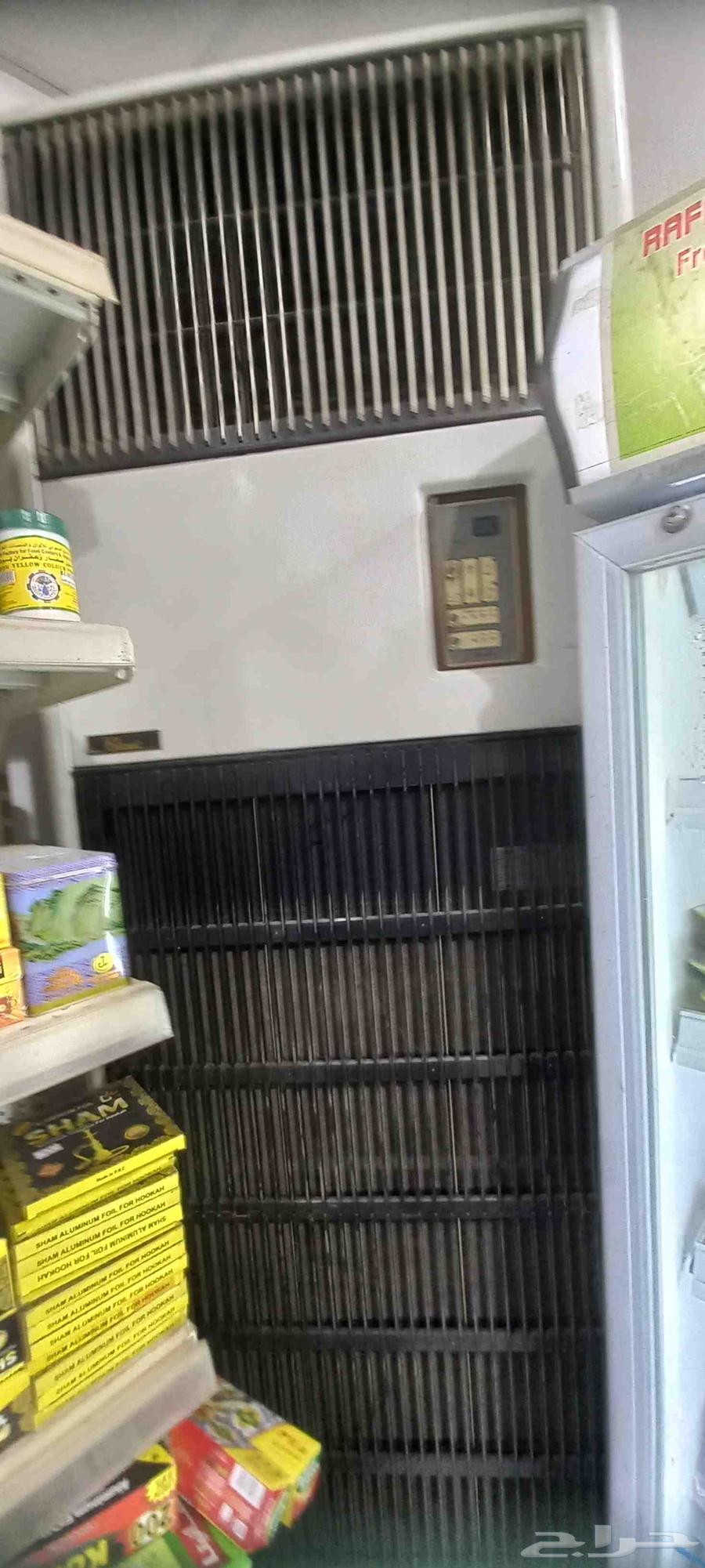 ثلاجه ومكيف سوبر ماركت بحاله جيده64228386302595111