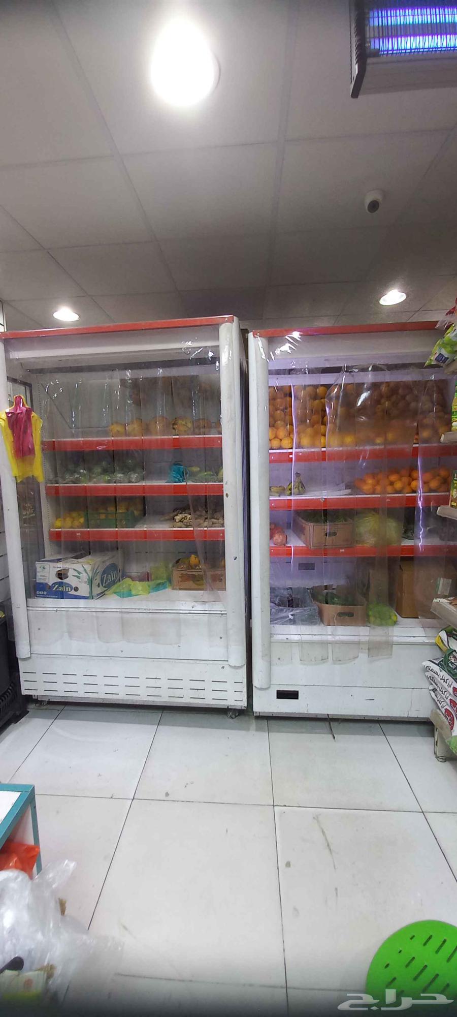 ثلاجه ومكيف سوبر ماركت بحاله جيده64228386302595110