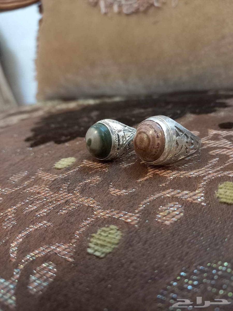 خواتم فضه صياغه قديم احجار كريمه للبيع64204463494402112