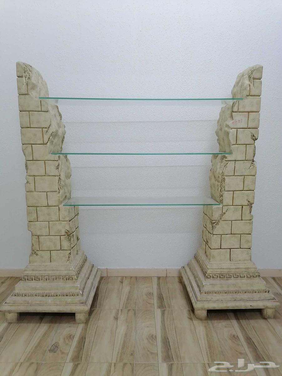 وحدة ارفف زجاج منظر جمالي64206106884739110