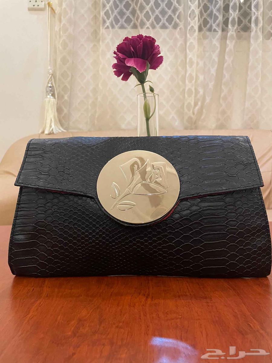 شنطة نسائية فاخرة واصلية من جلد التمساح من ماركة LANCOME64225193982722111