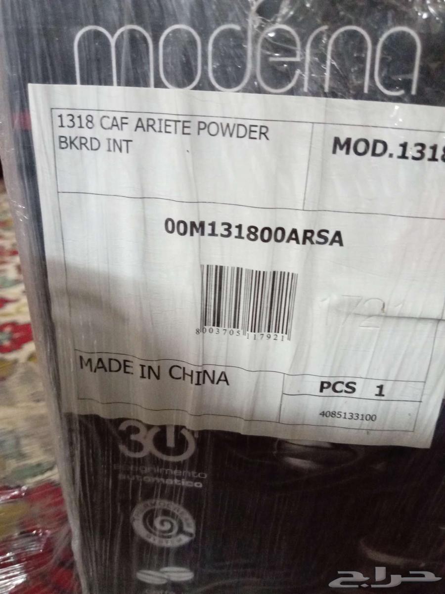 ماكينة صنع القهوة ماركة Ariete (moderna) جديدة لم تستخدم64214930927363112