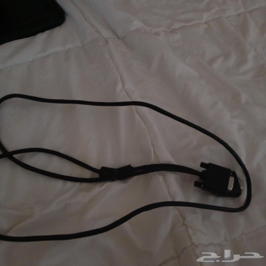 Monitor for sale with cables, 400 SAR, supports 60 frames for PC64214012460163111