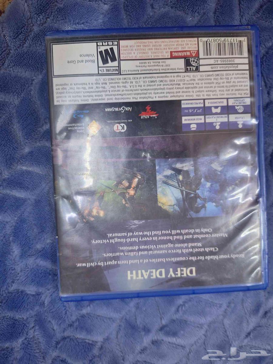 للبيع سيديات بلايستيشن 4 (PUBG   Nioh   FIFA 18   Days Gone64218604423043114