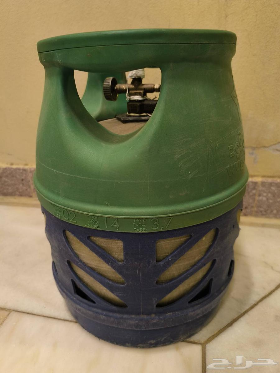 دبة غاز قطرية مرهمة حجم صغير 5لتر فيبر قلاص .شبه جديدة64224991709057110