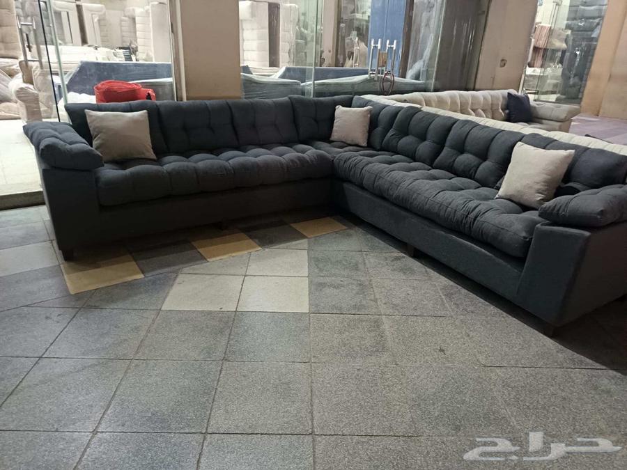 كنب جديد جاهزه حرف ال و7نفر باسعارمناسبه شامل التوصيل64225360841090113