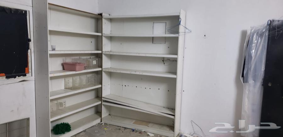رفوف مستعمله 6اشهر يبي لها تعديلات بصيده السعر على السوم64221705234306111