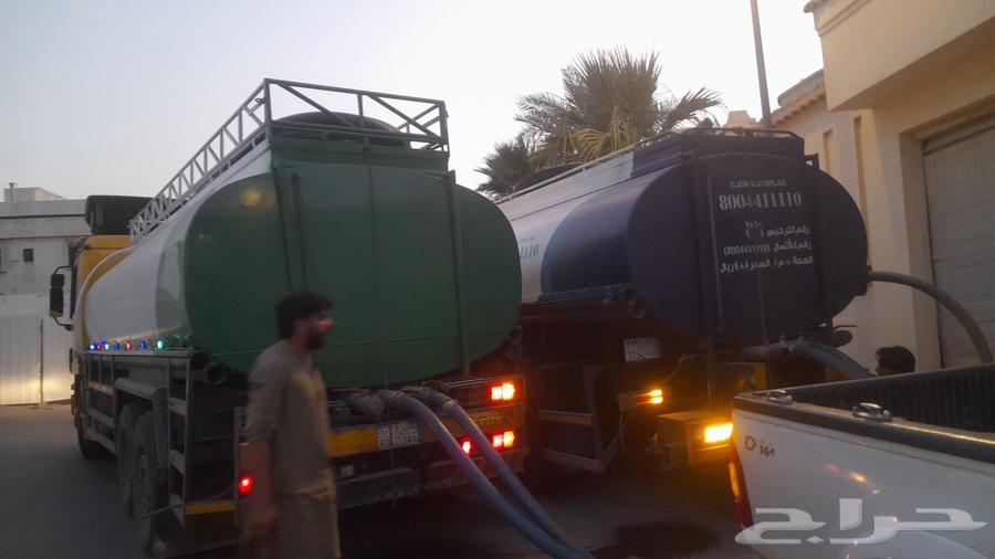 Sweet water tank truck, East Riyadh, 18 tons, Naseem District, Sili District, Salam District, Raw District64402886302595113