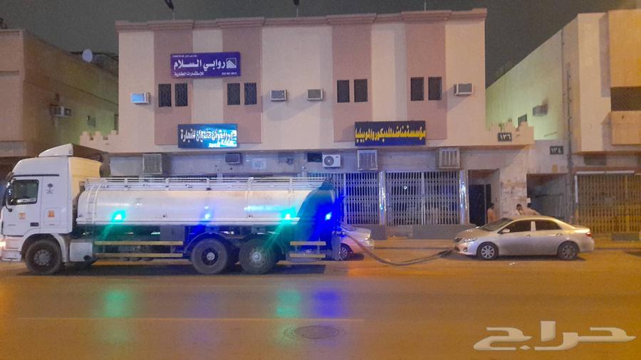 Sweet water tank truck, East Riyadh, 18 tons, Naseem District, Sili District, Salam District, Raw District64402886302595112