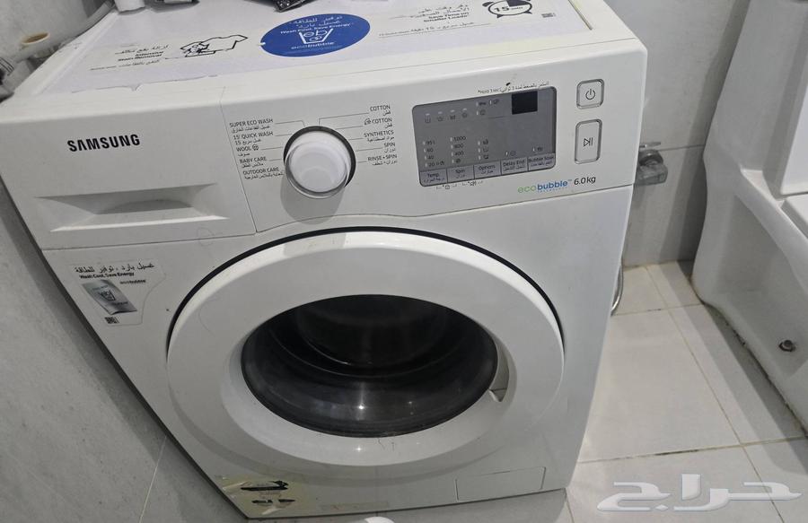 غساله سامسونج 8 كيلو بحاله ممتازه لا يوجد بها اي عيوب64212130026883111