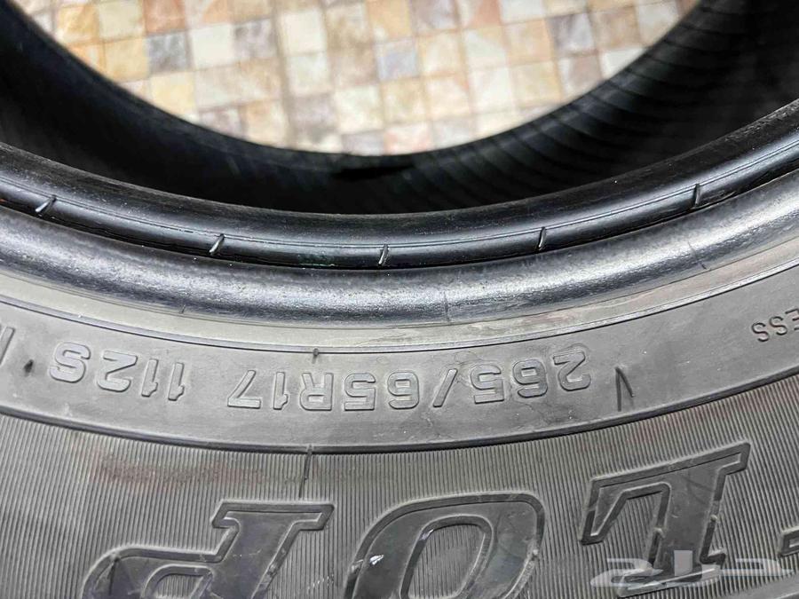 كفرات265 65 17دنلوب ياباني64343929206658112