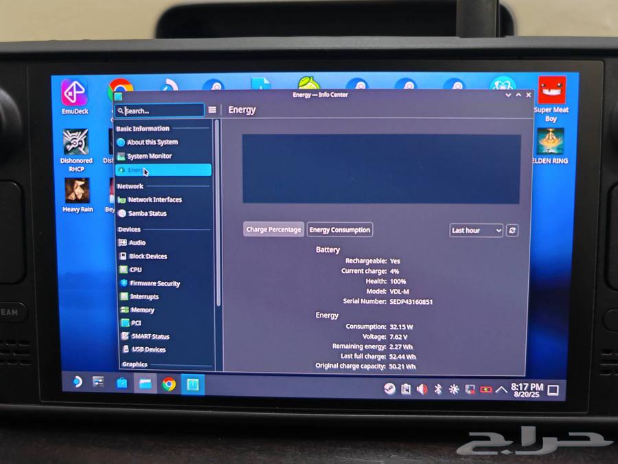 ستيم ديك اوليد 1 تيرا steamdeck oled 1tb64226569861634113