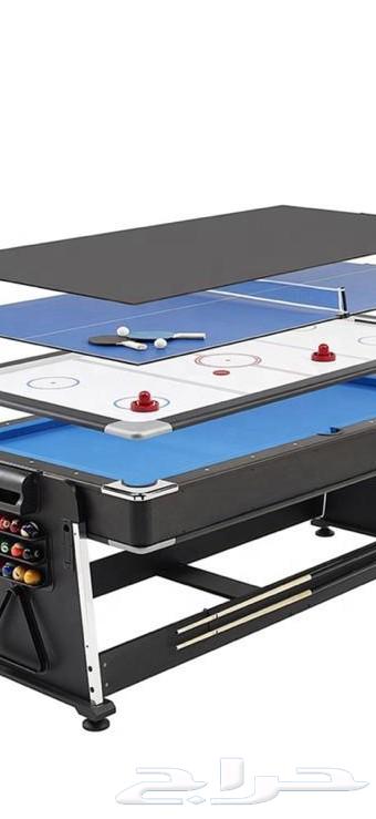 طاولات العاب أربعة بواحد بلياردو تنس هوكي طاولة طعام جديدة64203735960449110