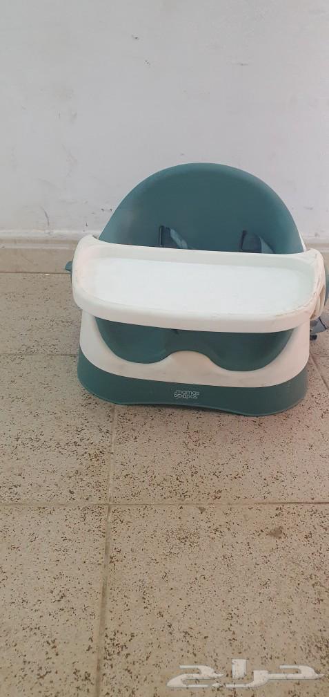 150ريال 3قطع سرير هزاز وطاوله طعام طفل ومشايه اطفال64219841762177114