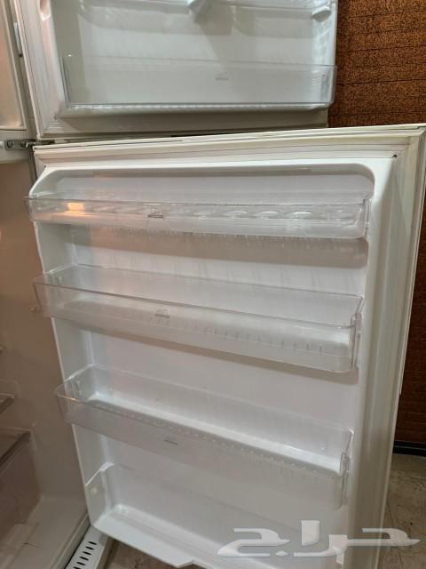 ثلاجه شركه سوني نظيف جدا جدا .رفوف حديد ابيض64225360879491112