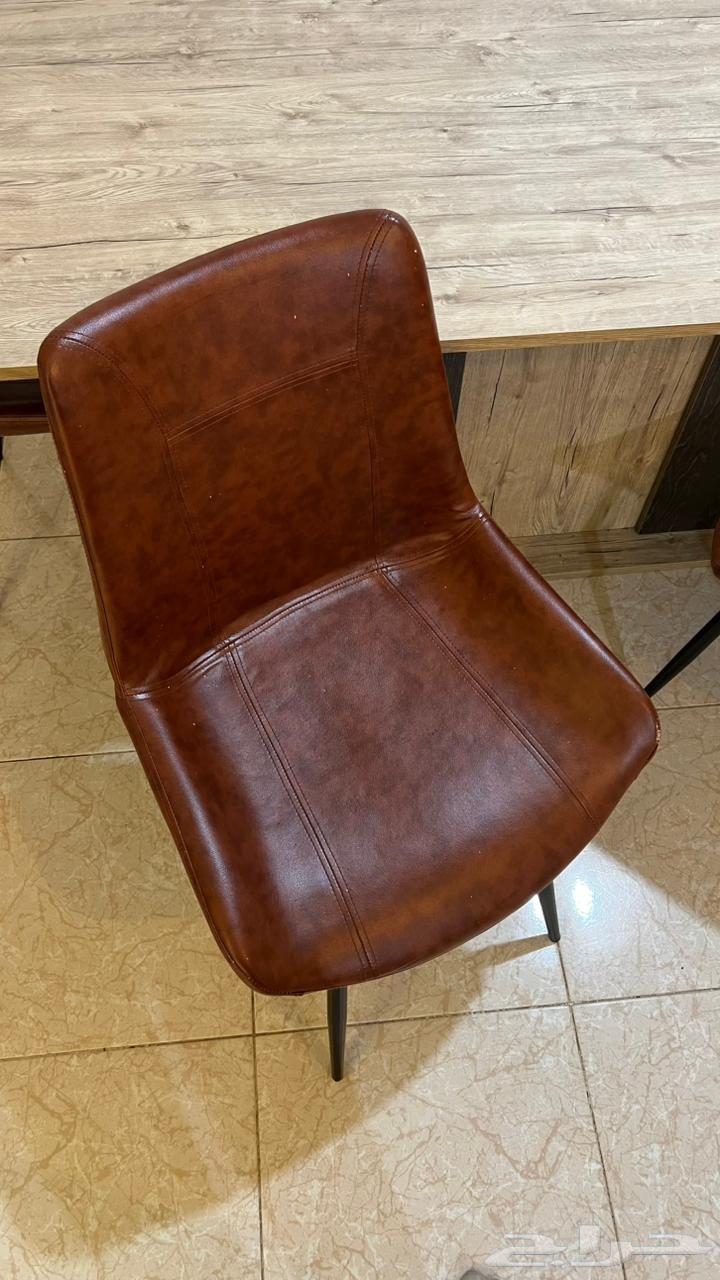 طاوله طعام 6 كراسي (من شركه المطلق)للبيع64222543588225113