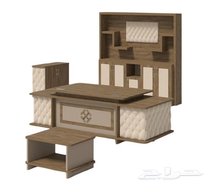 Modern Office for Manager, Workstation, Reception Desk, and Cabinets64216346102531111