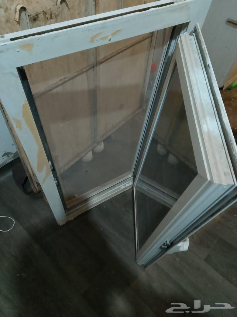 اغراض للبيع عدد3شباك المونيوم مقاس 95 50 وادوات كهرباء جديده64224991833985111
