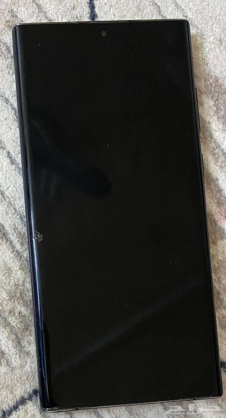 Galaxy S22 Ultra for sale with broken screen, 256GB memory64229492687618112