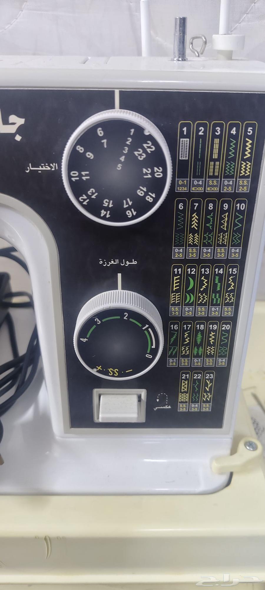 مكينة خياطة و تطريز جاسمين شبه جديد64231651929729112