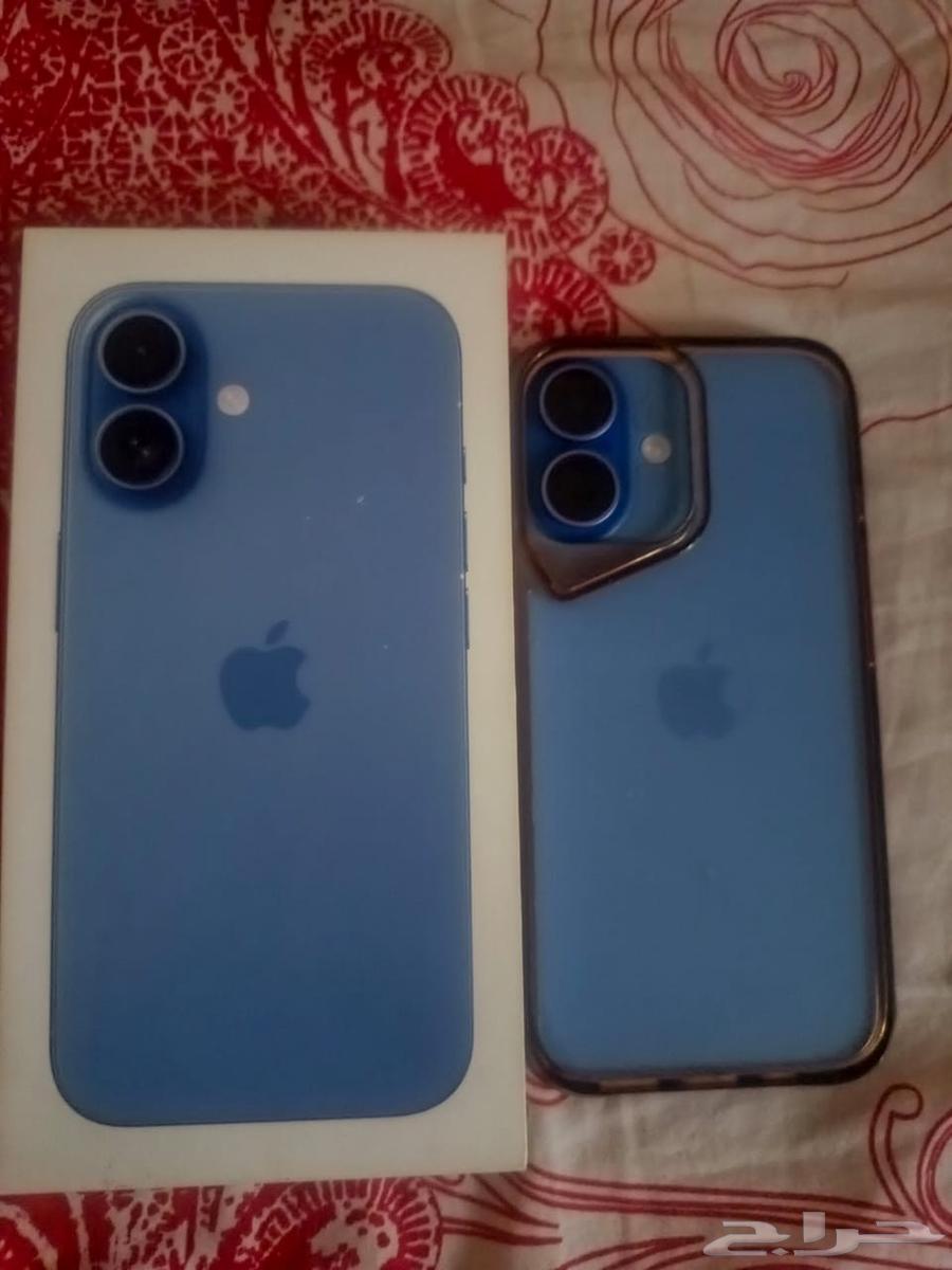 ايفون 16 عادي سعه 128 ازرق64224840547715112