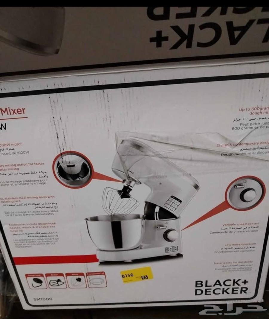 عجانة بلاك اند ديكر الأمريكية 1000w 4L جديدة American Black64249244897026113