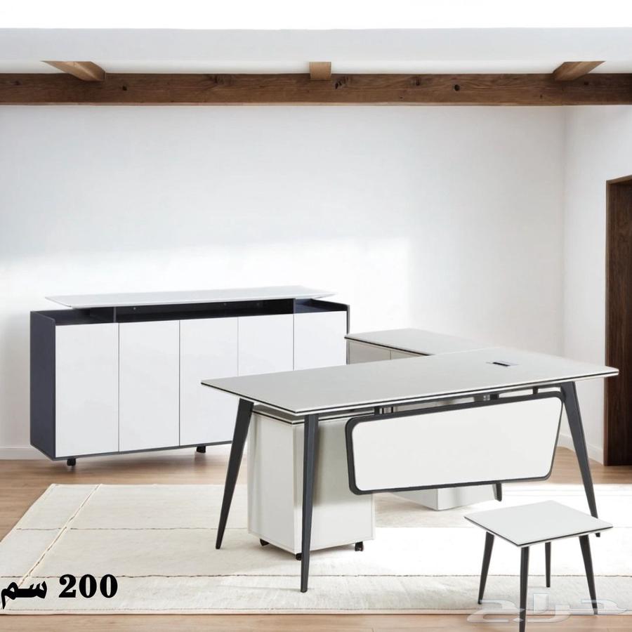 اثاث مكتبي جده مكتب طقم مكاتب مودرن زجاج كنب جلد مكتبي64248273140739114