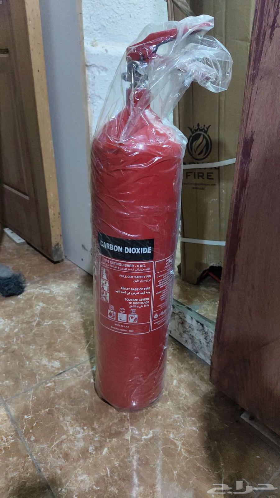 طفايه حريق بودره مستعمل جديد64245481722498110