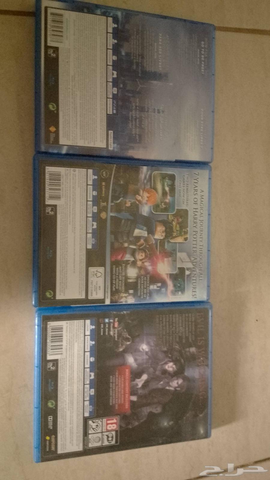 Sony games, 4 new ones, condition is that the site in Al-Khurma has no delivery64247934365314111