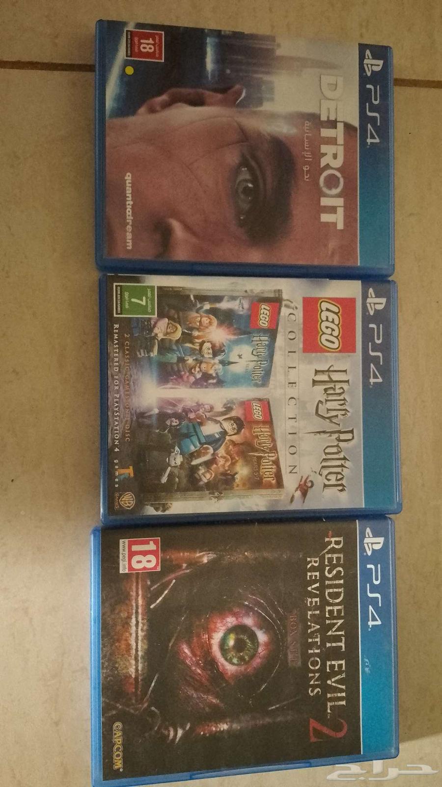 Sony games, 4 new ones, condition is that the site in Al-Khurma has no delivery64247934365314110