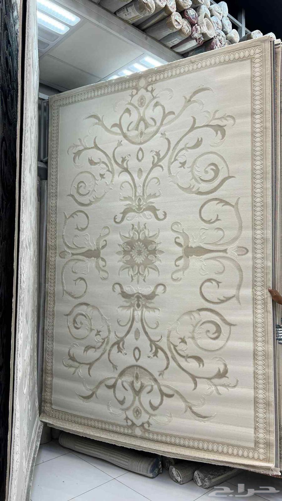 وصل سجاد جديد صنع تركي نقسه فرنسي المقاس متوفر64234121165570110