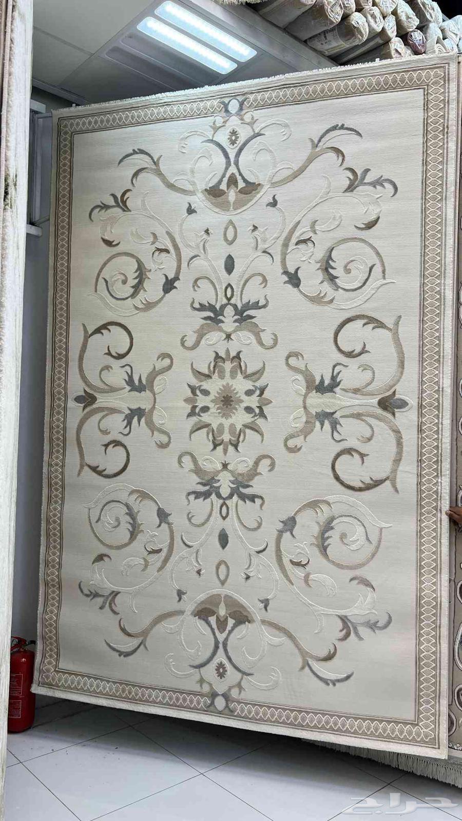 وصل سجاد جديد صنع تركي نقسه فرنسي المقاس متوفر64234121165570113