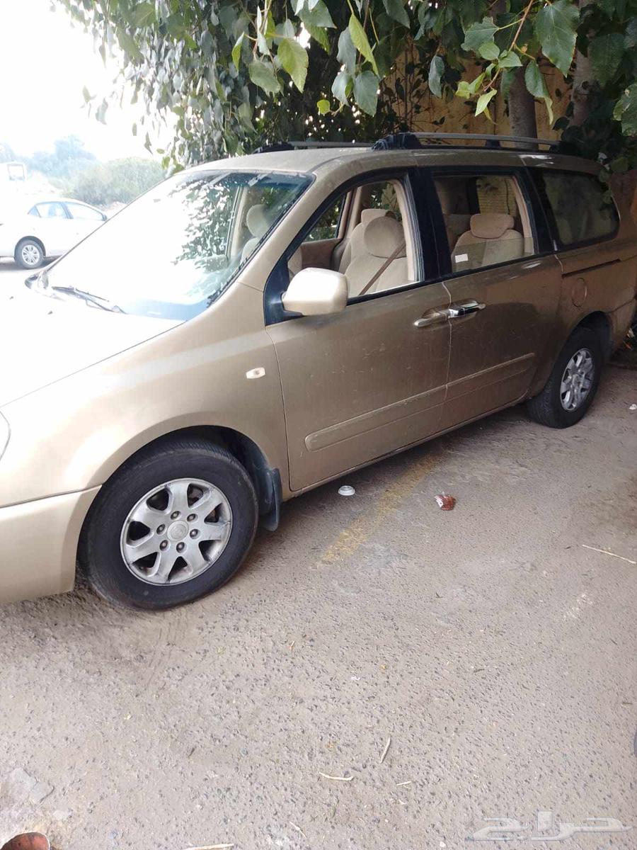 Kia Carnival family car with automatic transmission, conditionally inspected and renewed 2007, the bid and64410880703874111